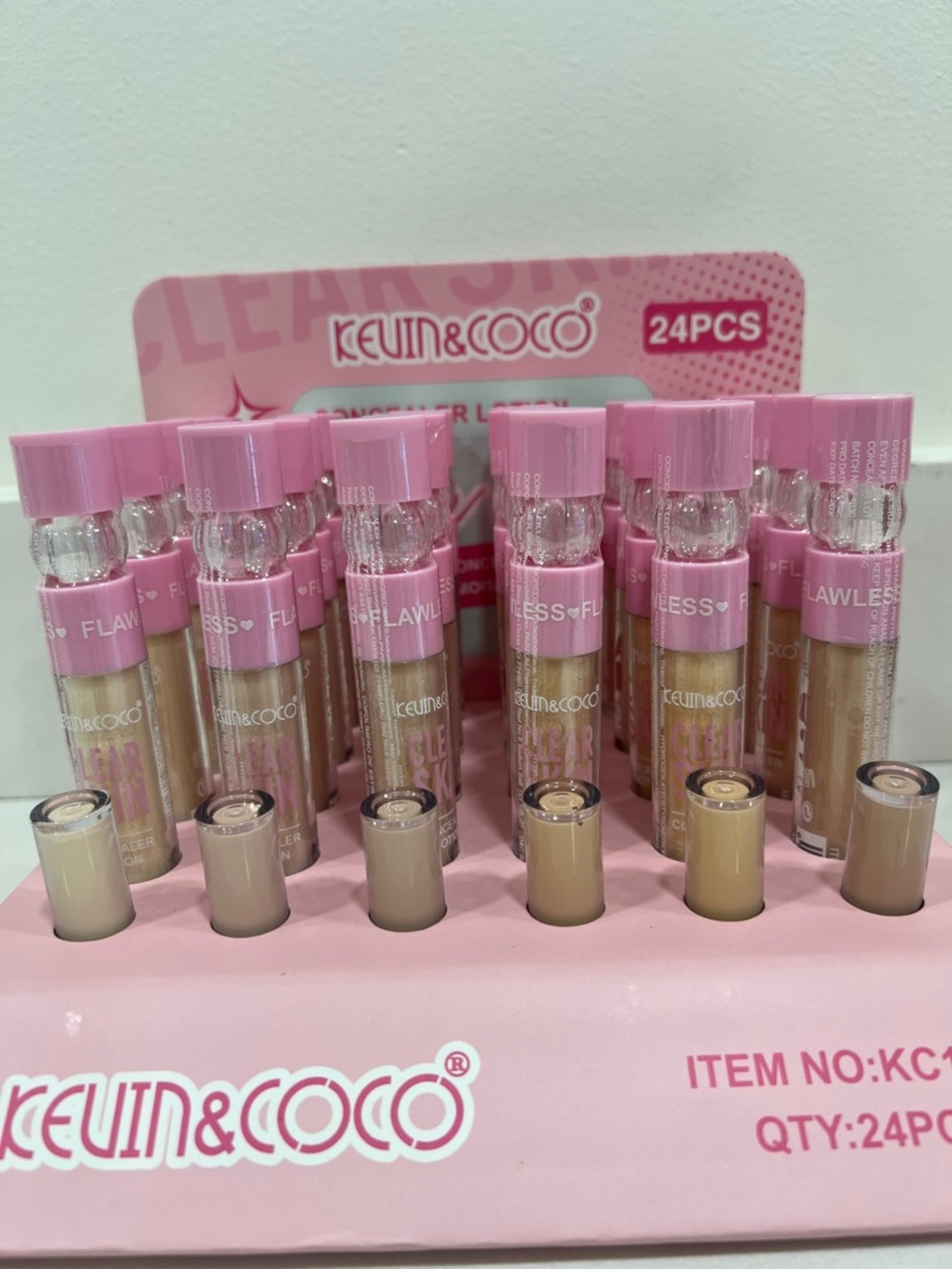 Flawless Liquid Concealer - Pink Cap (Various Skin Shades)
